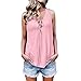 Produktbild Yvelands Damen Tank Top Weste T-Shirt ärmellose Feste Verband beiläufiges Trägershirt weiche Bequeme Spitzenbluse(Rosa,CN-L)