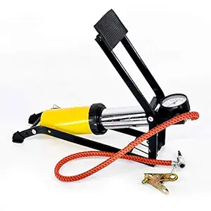 Hetarmi Portable High-Pressure Foot Pump-Air Tyre Inflator/Pumps for Bike/Cycles and All Vehicles