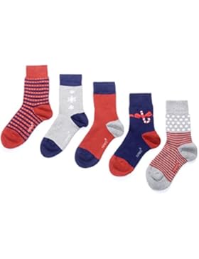 Kuschelsocken von FOOTNOTE®, 5 Paar, Damen/Herren, Größen: 35-38, 39-42 und 43-46