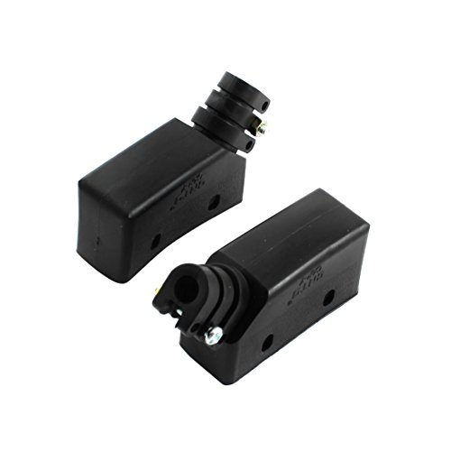 Preisvergleich Produktbild 2 Schwarz Gummi Wasserdicht Endschalter Displayschutzfolie Fall Halter Gap