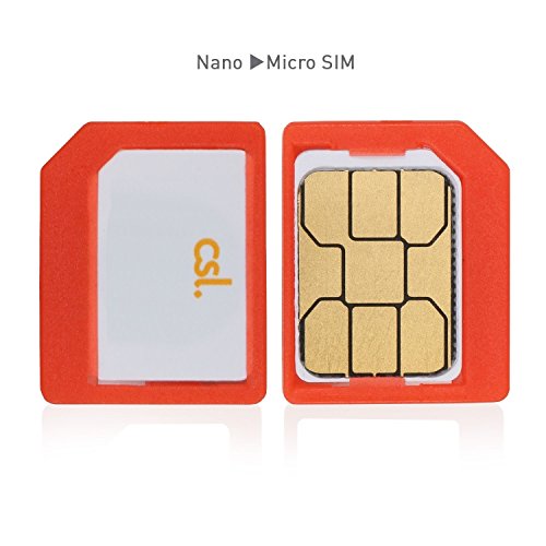 Wicked Chili 4in1 Sim Karten Adapter Set (Nano Sim, Micro Sim, Standard Sim, Eject Pin/Sim Nadel) fÃ¼r Handy, Smartphone und Tablet (passgenau, Click-Sicherung)