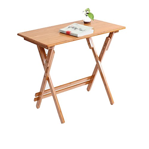 Tische Yuan Portable Square - Klapptisch - Küche und Esstisch Camping - Kleine Holzklapp - Quadratischer Computertisch - Höhenverstellbare Beine /& (größe : 70 * 40cm)