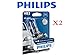 Produktbild 2 x Philips Xenon White Vision HB3 60 W lamparas P20d Effekt 3700 K Auto Motorrad SUV 4 x 4 TRANSPORTER Maxima caludad + 60% Licht