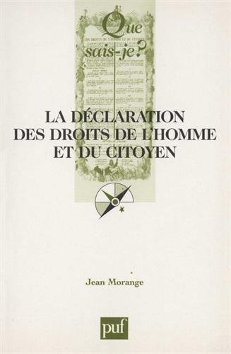 couverture de : D&eacute;claration des Droits de l'Homme et du Citoyen  ( 26 Ao&ucirc;...