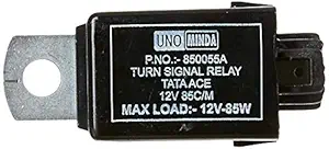 Uno Minda 850055A Electronic Flasher - 12V- 3 Pin, Coupler Type For Ace