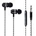 Price comparison product image AMPLE EARPHONES, ONEPLUS 3, Oneplus 3T, Oneplus 6, Oneplus 5, Oneplus 5T, Oneplus X Wired Bass Stereo In-ear Headphone Earphone Headset Earbuds with Remote and Mic Microphone with 3.5mm Jack (BLACK)