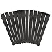 Imported 12pcs Black Matte Hairdressing Salon Sectioning Clips Clamps Hair Grips Tool RS.275.00