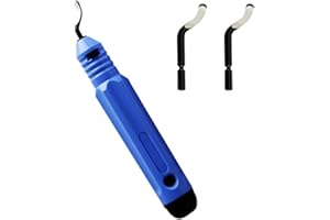 CERIOLL Sbavatura,Sbavatura Strumento,Sbavatura a Mano,Sbavatura a Mano Set,Kit Di Strumenti Di Sbavatura Della,Sbavatore Di Attrezzi,Rotazione Sbavatura a Mano,Sbavatore Metallo,Sbavatori,Set Sbavatori