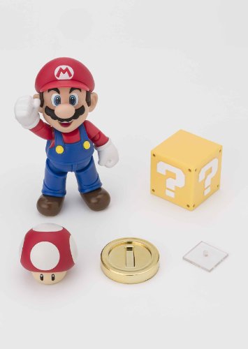 Imagen 13 de Bandai Tamashii Nations BTN83159-0 - Figura de acción Mario Bros (BTN83159-0) - Figura Super Mario (10cm) Figuarts