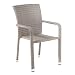 Produktbild 6 Stück greemotion Stapelstuhl Manila, Stapelsessel, Gartenstuhl, 57 x 61 x 88 cm, in grau