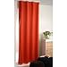 Produktbild Gräfenstayn Alana Verdunklungsgardinen / Thermogardinen ca. 135 x 245 cm mit Universal-Kräuselband Gardine Vorhang (Orange)