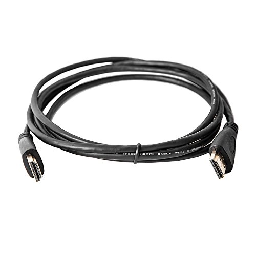 Movoja® [ Hochgeschwindigkeits-HDMI-KABEL 2-Meter ] HDMI-Standard 1.4 Ethernet LAN | A-Stecker auf A-Stecker, 3D, FULL-HD-Videowiedergabe und Audiorückkanal (ARC), 2m - 2