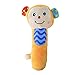 Produktbild Baby Soft Rattle Kinderspielzeug Handbell Nette Affe Form Cartoon Plüschtiere Spielzeug für Jungen und Mädchen Handglocke Kleinkind Baby-Plüsch-Spielzeug-Geschenke für Kleinkinder Neugeborene orange