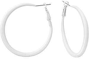 SOULCATS Soul-Cats 1 paire de belles créoles créoles aux couleurs tendance Ø 50 mm style années 80