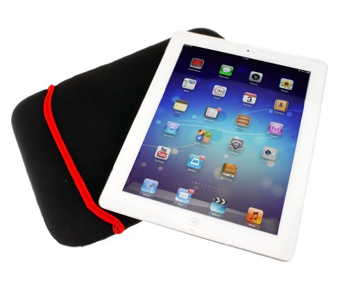 Schwarz Netbook Schutz-Tasche Laptoptasche Netbook Schutzhülle Sleeve 10 Zoll - 2