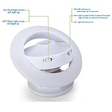 Onoper Abnehmbar tragbar kabellos LED Nachtlicht Nachtleuchte mit Bewegungsmelder 360°Drehbarer USB Wiederaufladbar Sensorleuchte für Kinder Flur Treppen Küche Schlafzimmer - 5