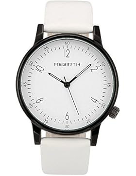 JSDDE Uhren,Einfaches Damen Armbanduhr Japanische-Quarzwerk Quarzuhr PU Lederarmband Casual Business Kleid Uhren...