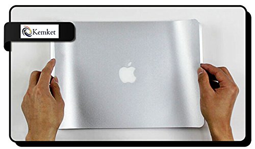 kemket Full Body Haut Aufkleber 5 in 1 Schutzhülle Vinyl Aufkleber für MacBook Pro mit Retina Display, kemket Displayschutzfolie für Apple Mac Book Laptop, enthalten Top + Bottom Schutzfolie + Trackpad die Haut + Displayschutzfolie Folie, einfach zu installieren & Auto Absorption - 4
