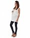 The Essential One - Maternity Nursing Sleeveless Top - White - Medium - EOM152