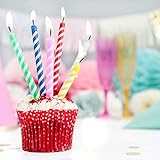 Meri Meri Kerzen in Pastellfarben