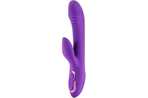 AGHPDH Vibrator Woman Erotic Toys Dildo Realistic with prø 2 sùcciønadør Clîťoris 7 Modes Vibrating Dildos for Women Vibrator Clitoris Sucker Female Sex Toy (Púrpura-xb)