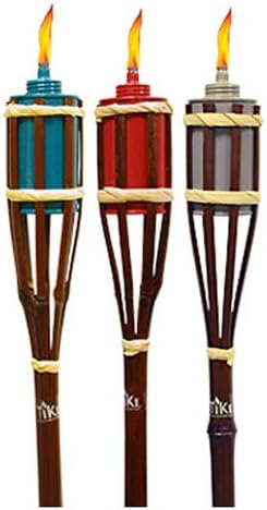 Tiki Bamboo Garden Torch, 1 Qty by Lamplight Farms