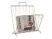 Produktbild PT Present Time - Zeitschriftenständer - Magazinständer - Metall - klappbar - Farbe: Kupfer 27 x 40 x 56 cm