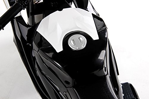 Kinder-Elektro Motorrad BMW S 1000 RR Swarz mit Reifen aus EVA