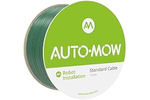 Auto-Mow® 3.4mm Professional Quality Flexible boundary wire for robotic Mower Perimeter Lawn Installation - 150m - Compatible With Husqvarna, Ambrogio, Flymo, Stihl, Gardena, Worx, Robomow