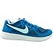 Produktbild NIKE Womens Free RN 2017 Running Trainers 880840 Sneakers Shoes (UK 7 US 9.5 EU 41, Gym Blue Glacier Blue 401)