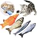 Produktbild Danapp Katzenminze Simulation Spielzeug Fisch Haustier Katze Spielzeug (4PCS)