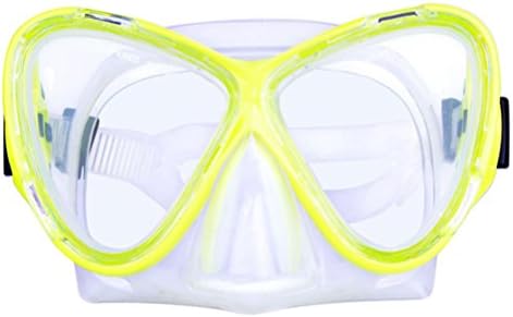 Fully Dry Tempered Glass Snorkel Mask Waterproof Anti-Fog Diving Mask, B