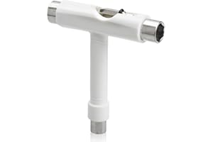 GLADFRESIT Skateboard Tool - All-in-One Multi-Function T-shape Skate Tool Portable Pocket Socket T Tool Adjust Roller Skates, Longboards, Skateboards, Quads, Wheels, Trucks & Kingpin(14-13-9.7mm)