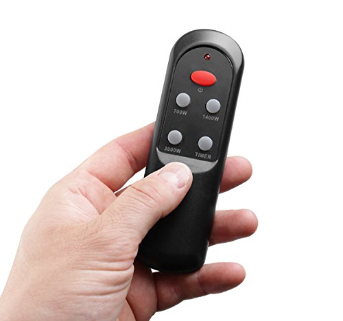 2.000 Watt Firefly Wandheizstrahler mit Halogen-Infrarot-Röhre und Fernbedienung / Tarrassen Heizstrahler - 5