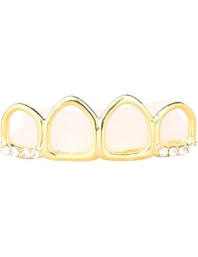 4er Gold Grill - One size fits all - HOLLOW Top