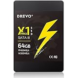 Drevo x1 Pro 64 GB SSD 2,5 Solid State Drive interne SATA3 MLC Lesen 400 MB/s Schreiben 300 MB/s