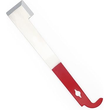 Attrezzo Apicoltura In Acciaio Inox - Raschietto J-Hook Per Alveari Con Design Antiruggine - Foto 2