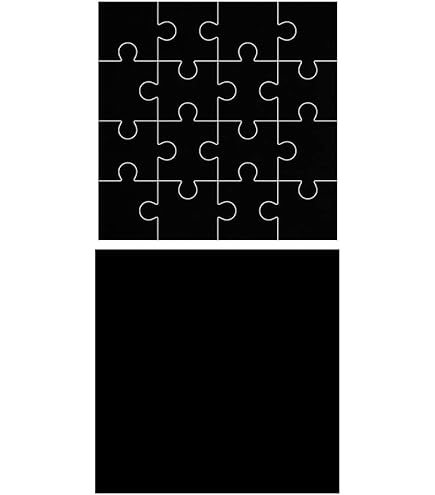 Puzzel DIY Ponsen Stencil, Scrapbooking Embossing Stencils Ponsen Mallen Stencils voor Scrapbooking, Die-Cutting