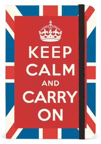 Preisvergleich Produktbild Keep Calm and Carry on Small Lined Notebook