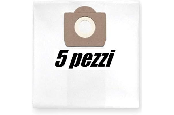 5x Sacchetti per Aspirapolvere in tessuto Stanley SXVC30XTDE : Amazon.it:  Fai da te
