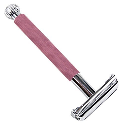 Parker 29L Lavender Women's Safety Razor - Butterfly Open