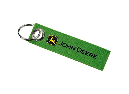 Preisvergleich Produktbild John Deere Filz-Schlüsselanhänger Grün