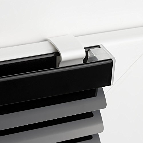 10 Stück Jalou-Klick – Klemmträger aus Kunststoff für Aluminium Alu-Jalousien – Farbe: weiss – Aluminiumjalousien – Jalousien – Alu Jalousien (10er Set = 10 Stück Klemmträger) - 3