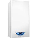 Ariston Matis Condens Plus - Caldaia a Condensazione 24Kw con Temperatura Regolabile per Uso Interno 31,5x40x74,5 - Funziona