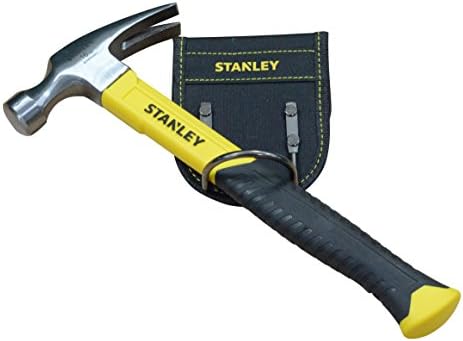 Stanley 16oz Hammer &amp; Belt Mounted Holder - XMS16FGHAM