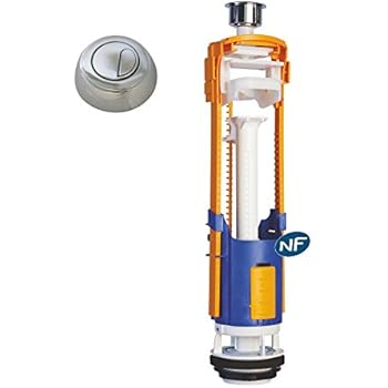 Regiplast 26500 Batteria di scarico WC con doppio flusso, meccanismo