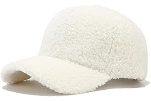 DURINM Baseball cap Winter Cappello Baseball Invernali Cappellino in Lana Berretto da Baseball Unisex Cappelli Invernali Cappelli per Circonferenza della Testa Cappellino con Visiera