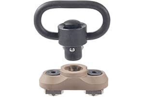 Hunting Explorer QD Sling Mount Sling Swivel 1,25" Adapter Basis Befestigung für Rail Quick Detach für 2-Punkt Sling