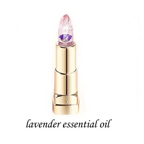 Wasserdicht Jelly Lippenstift, NNIUK Lippenstifte Flower Beauty Make-up anhaltendes Finish Lip Gloss - 2