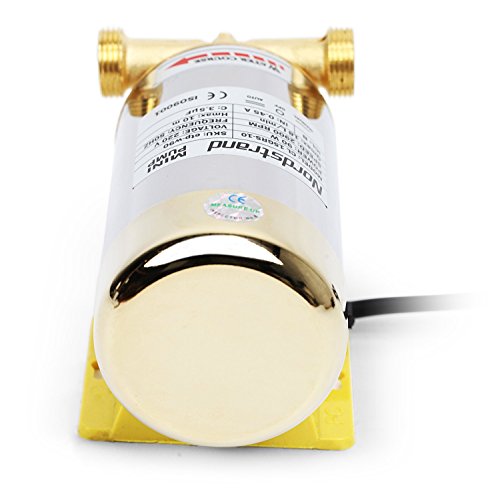 Nordstrand 90W Water Pressure Booster Pump for Shower Home Garden Washing Machine Inline